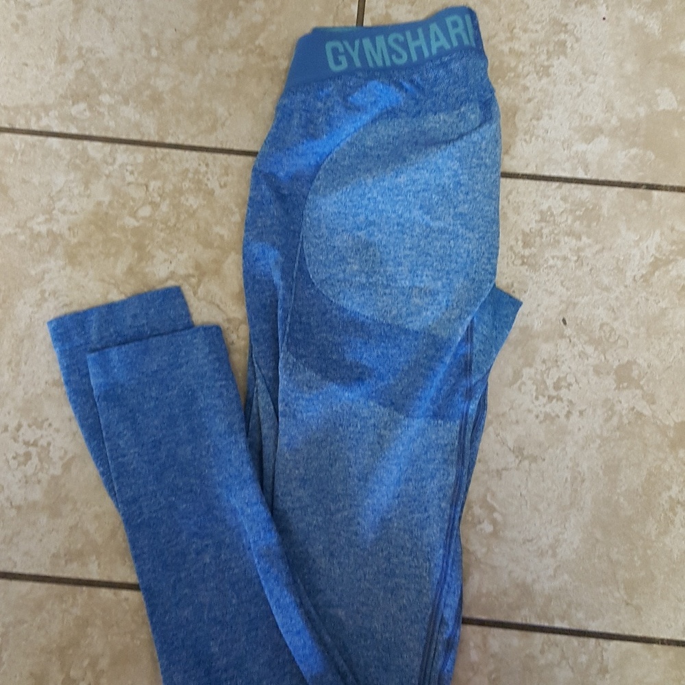 Gymshark flex leggings blue medium